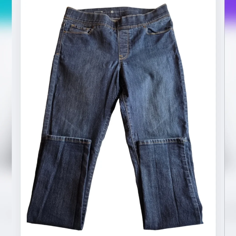 Levi's Pull-On Skinny Jeans Size 10 Blue Comfy Stretch Cute Bx-3167